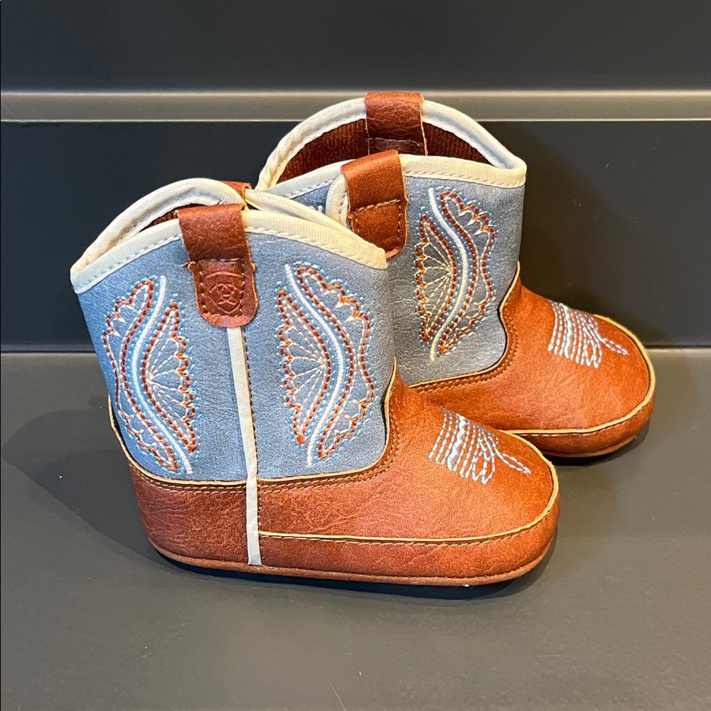 Ariat Lil Stompers Shelby Cowboy Boots Size 3